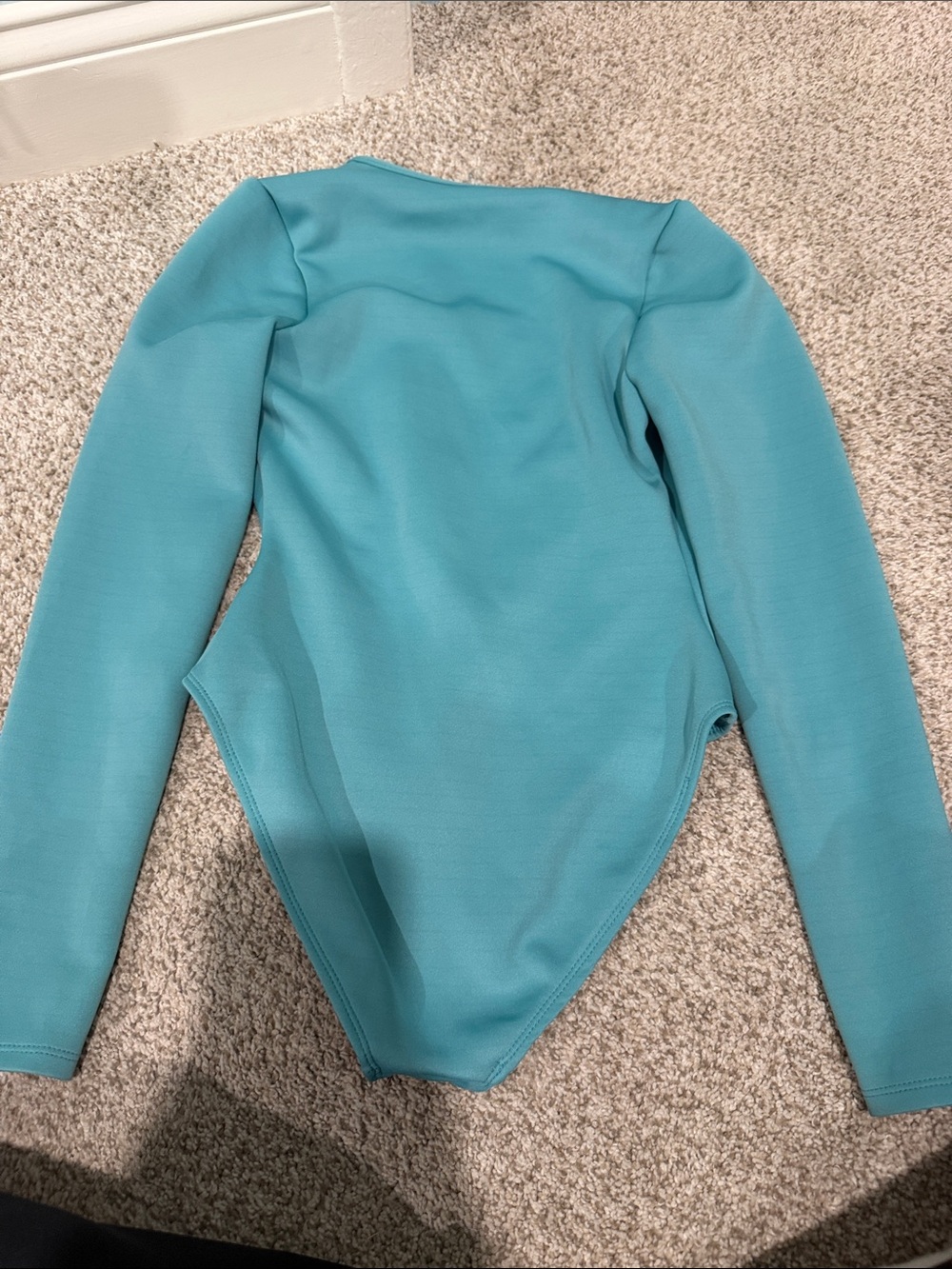 Dippin' Daisy's Turquoise Long-Sleeve Bodysuit